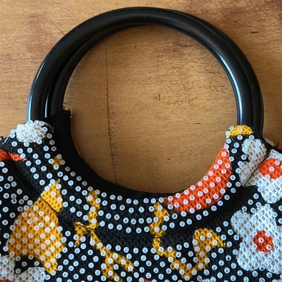 Vintage Floral Beaded Bag - Picture 3 of 10